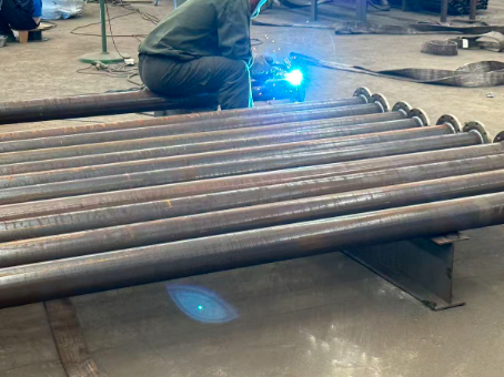 百色20#无缝注浆管加工108*6钢花管棚管